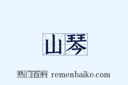 山琴是什么意思的图片